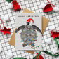 Turtle Christmas Card