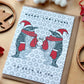 Penguin Couple Christmas Card